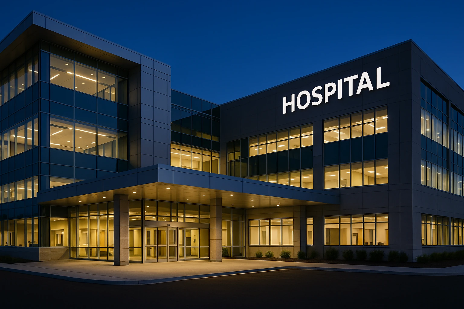St. Meridian Medical Center – two connected buildings
