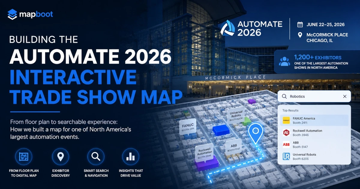 Building the Automate 2026 Interactive Trade Show Map